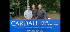 Cardale Asset Management golf team from July 2023.