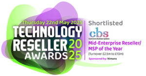 Decorative logo for Technology Reseller Magazine awards 2025